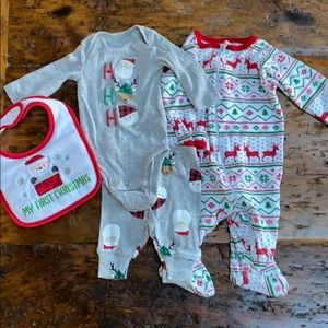 Baby Christmas Clothes Set